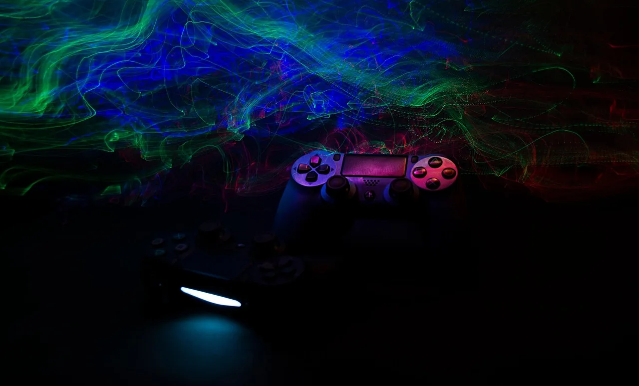 game console, controller, video games, lights, neon, freezelight, gamepad, joystick, console, ps4, xbox, dark, joysticks, playstation, technology, fun, gamer, games, leisure, equipment, playing, gamer, gamer, gamer, gamer, gamer